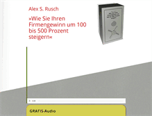 Tablet Screenshot of firmengewinn.com